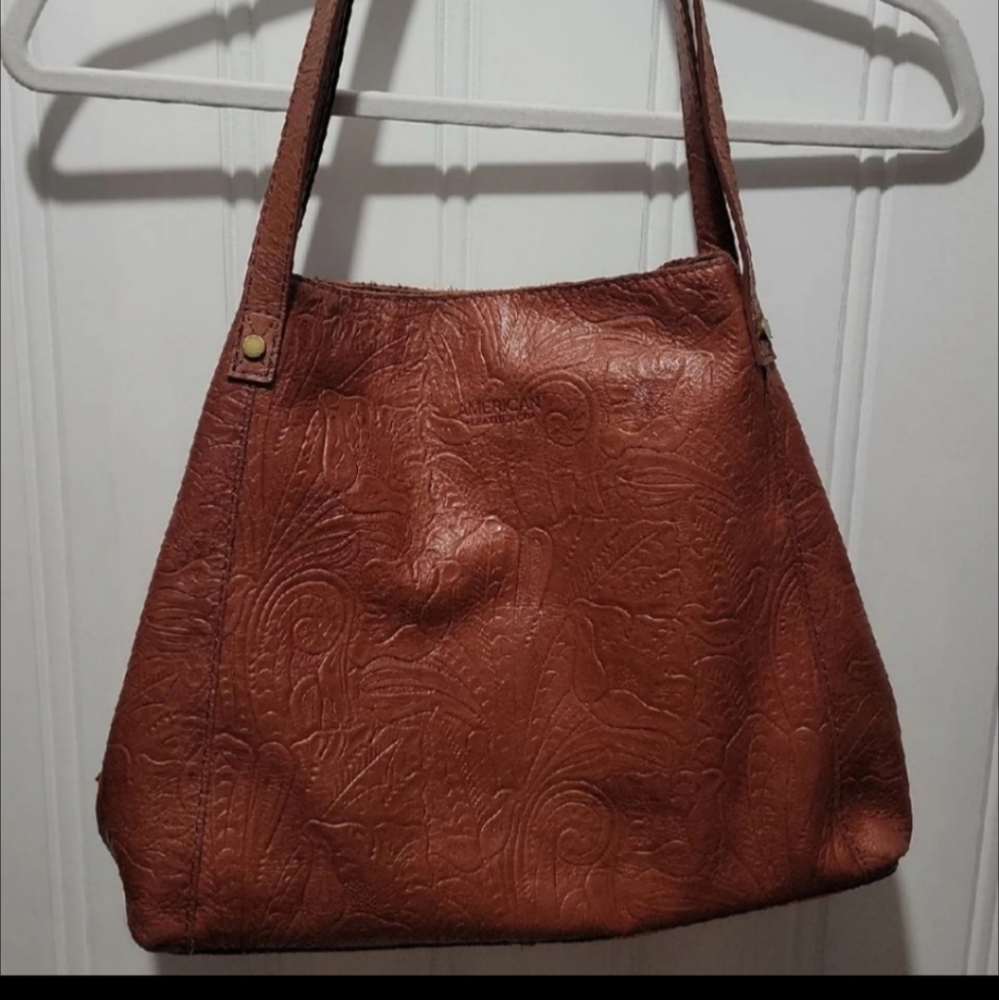 American Leather Co liberty shoulder bag